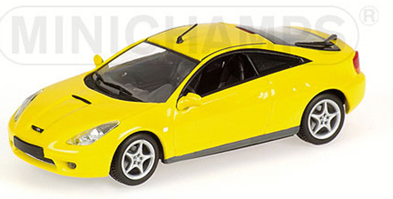Toyota Celica T23 Coupe 1999 - 2005 gelb 1:43 Toyota Celica T23 Coupe 1999 - 2005 gelb 1:43